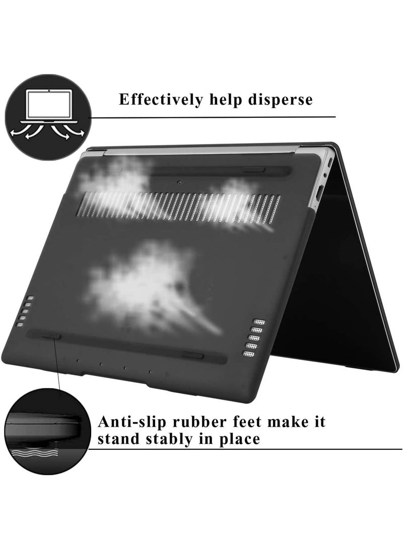 Laptop Case Compatible with Huawei Matebook D16 2024 16 Inch Model MCLF-X MCLG-16 MCLEF-X , Matte PC Cover Laptop Protective Hard Shell (Matte Black) - Image 4